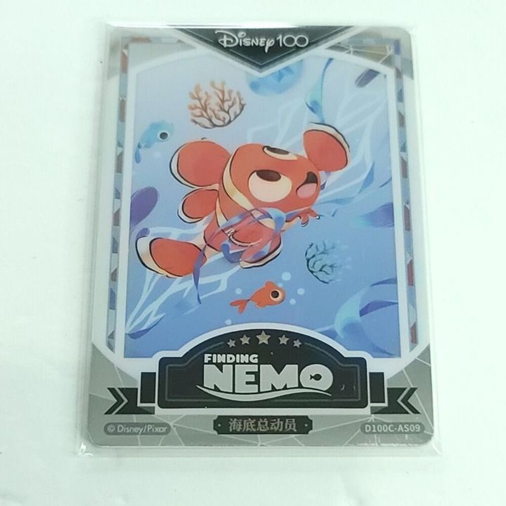 Finding Nemo Card Fun Disney 100 Carnival Series Artist Signature 084/200
